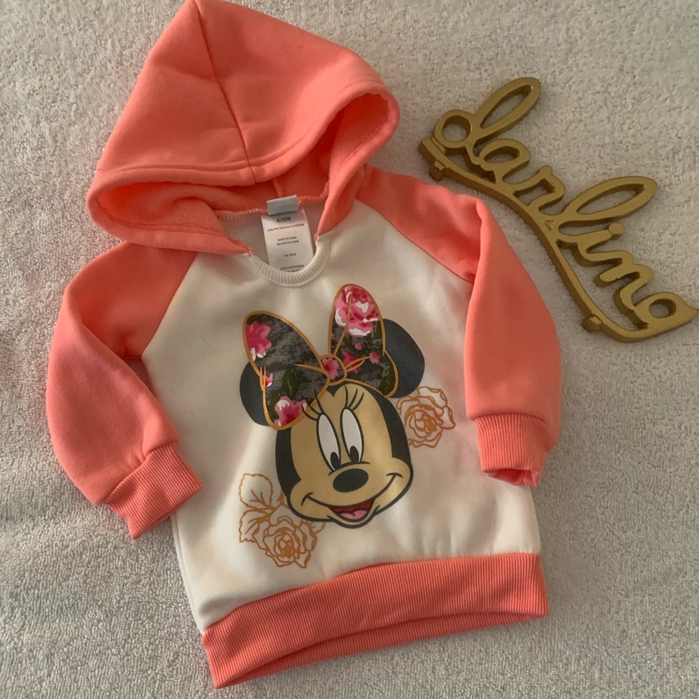 Minnie hoodie 12m